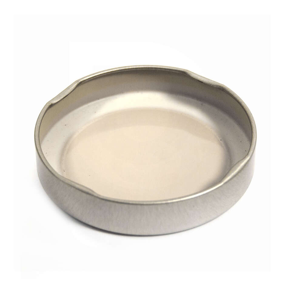 Silver stopper Ø70 with flip for Breeze jars 314 ml (100 pcs.)