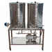 Sistema de lavado CIP 100 con resistencia calentador - 2 Tanques 