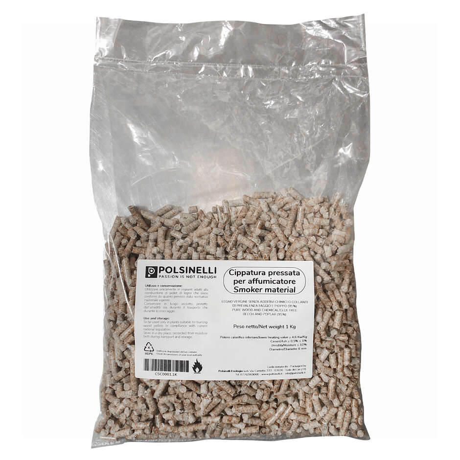 Smoker wood pellets (1 Kg)