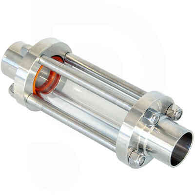 Specola visiva inox a saldare Ø 40