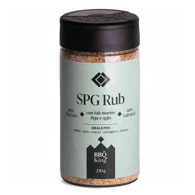 SPG Rub (230 g) - Salz, Pfeffer und Knoblauch für BBQ
