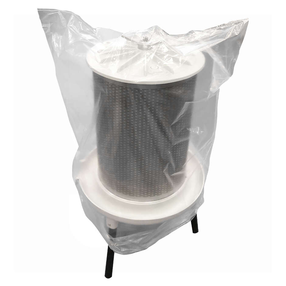 Spritzschutzsack für pneumatische und hydraulische Pressen