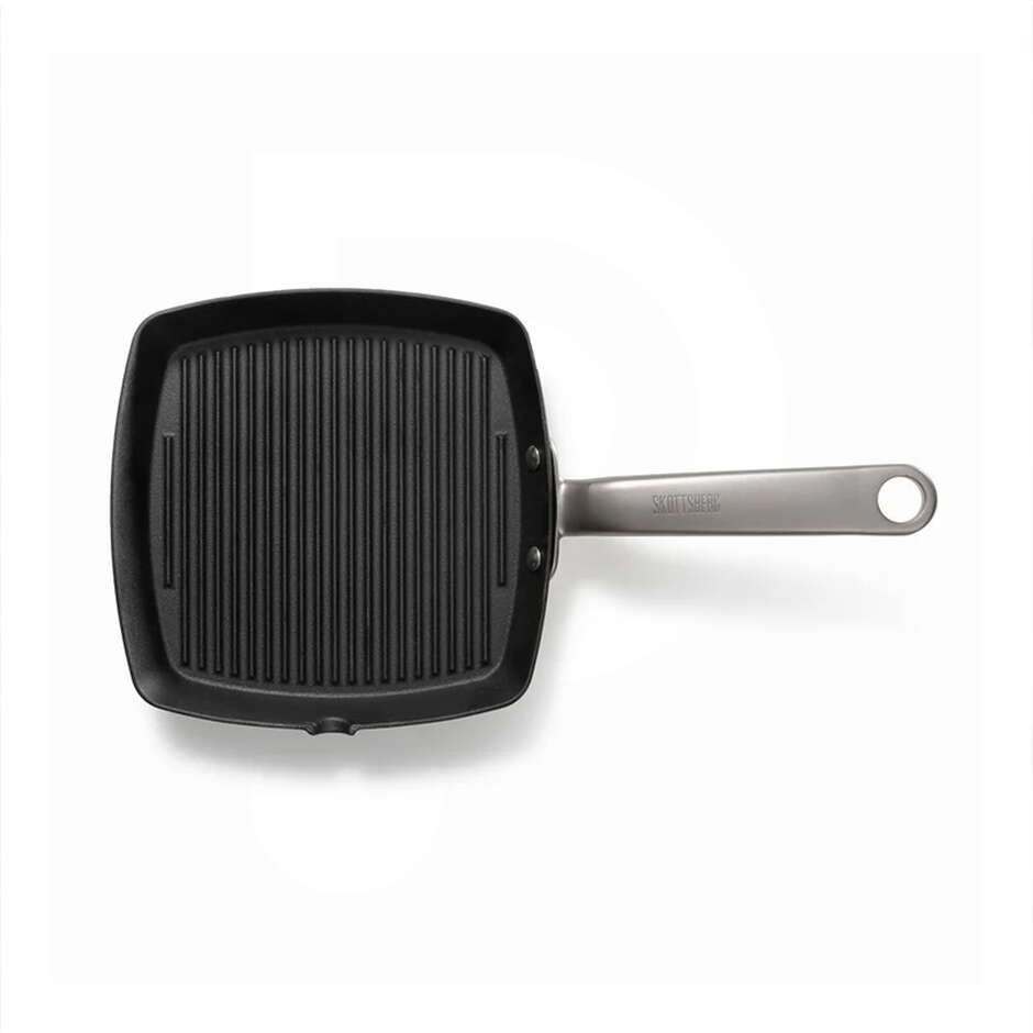 Square Cast Iron Griddle 24x24 cm