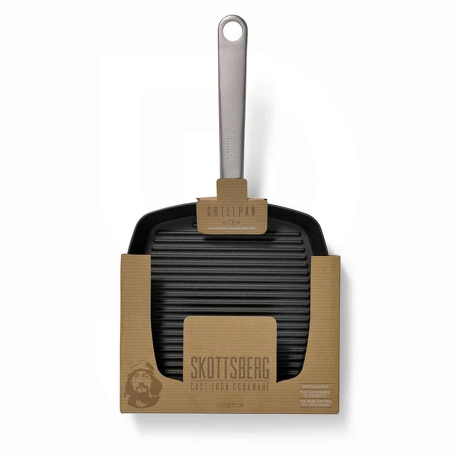 Square Cast Iron Griddle 24x24 cm