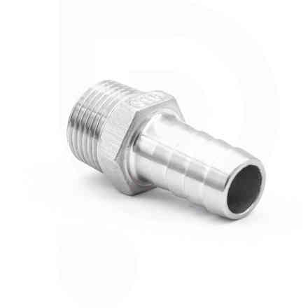 Stainless hose fitting 3/8" x  11 hose fitting