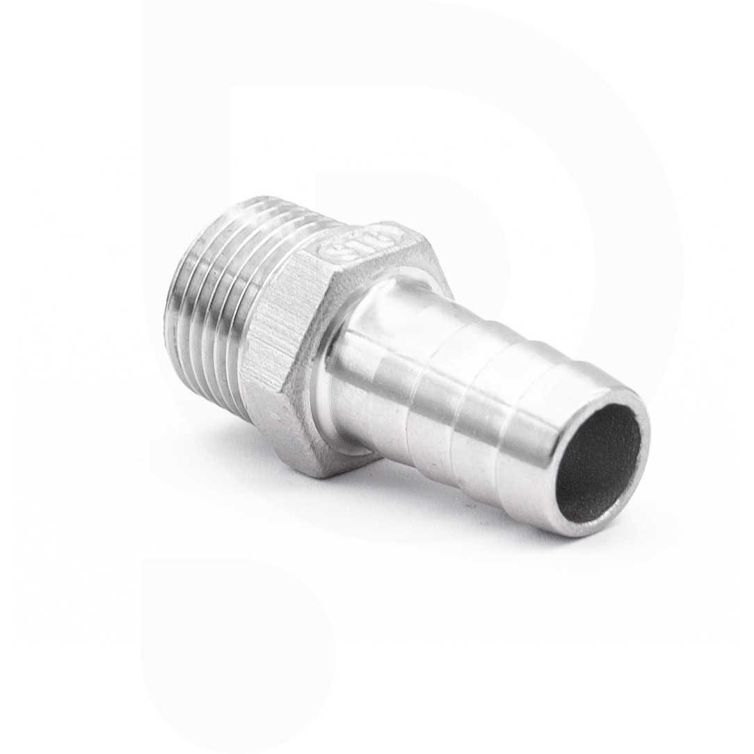 Stainless hose fitting 3/8 x 11 hose fitting Wine