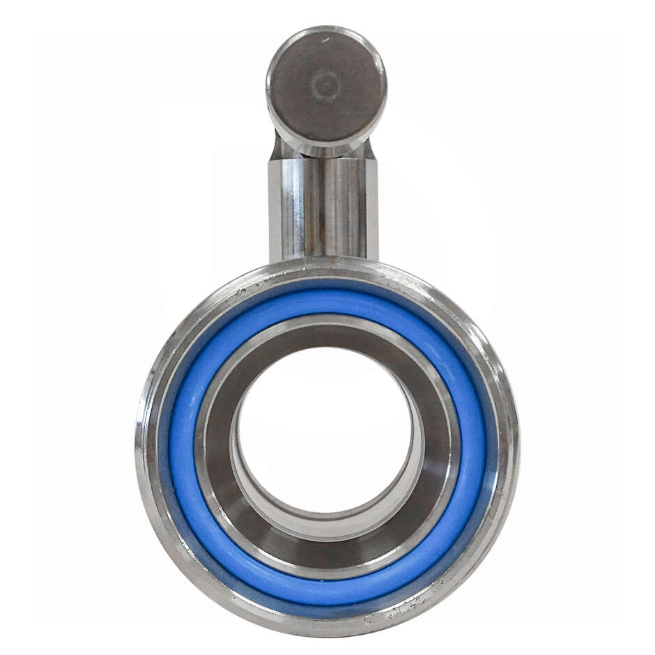 Stainless steel ball valve DIN 40 M x DIN50 F