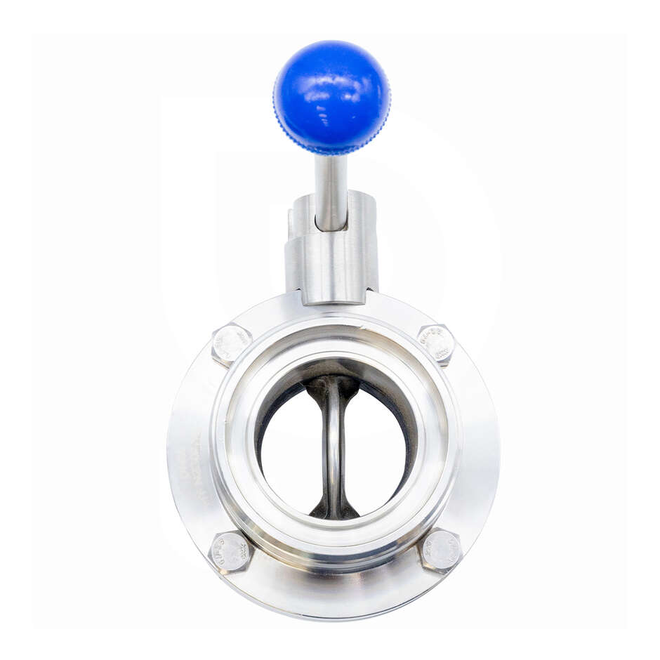 Stainless steel butterfly valve DIN 50  F/F