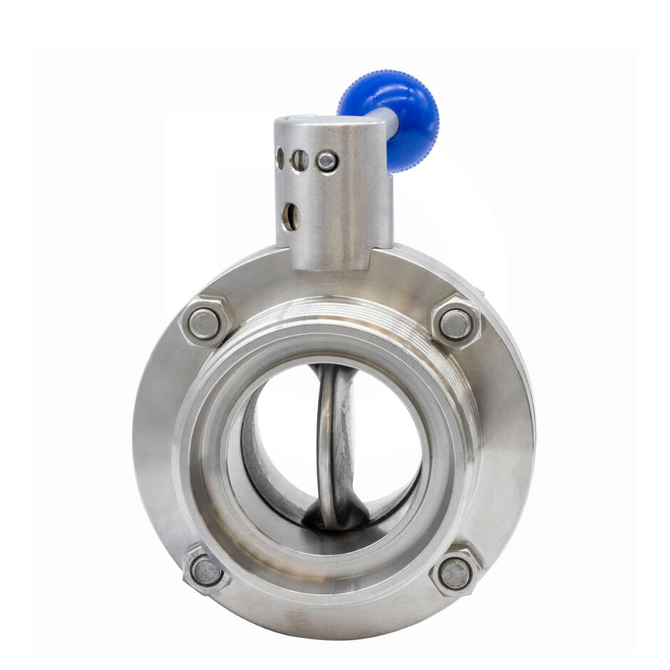 Stainless steel butterfly valve DIN 50  F/F