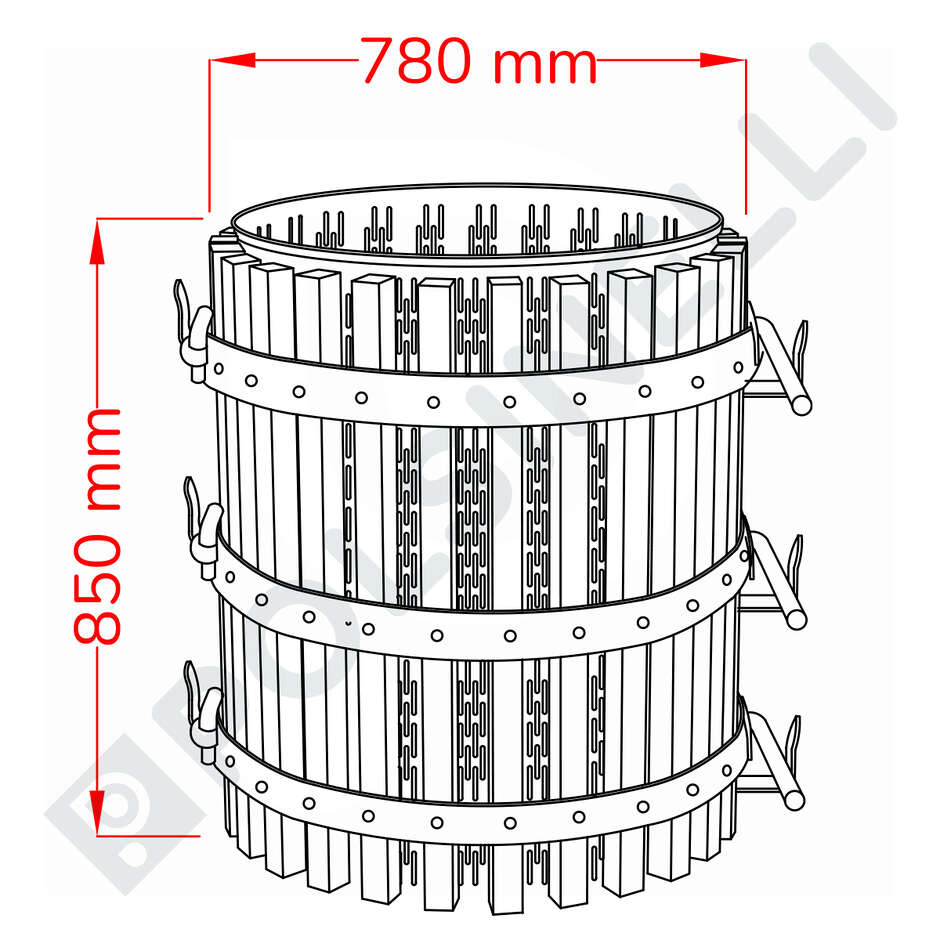 Stainless steel Cage ∅ 70