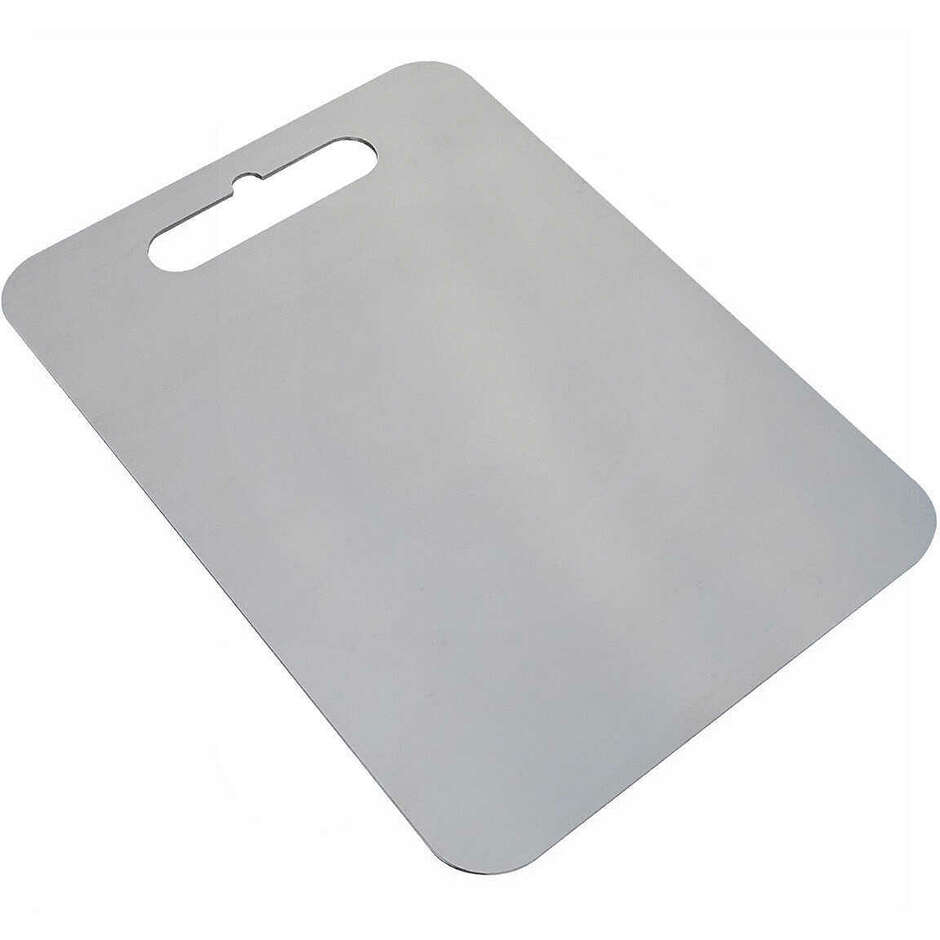 Stainless steel chopping board 24x15 cm