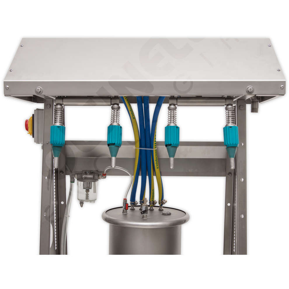 Stainless steel FAST 4 filling machine