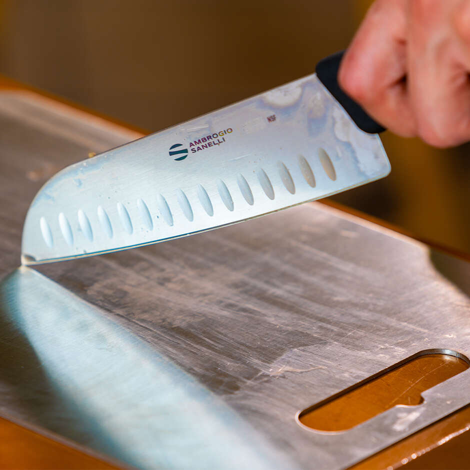 Stainless Steel Filleting Knife - 22 cm