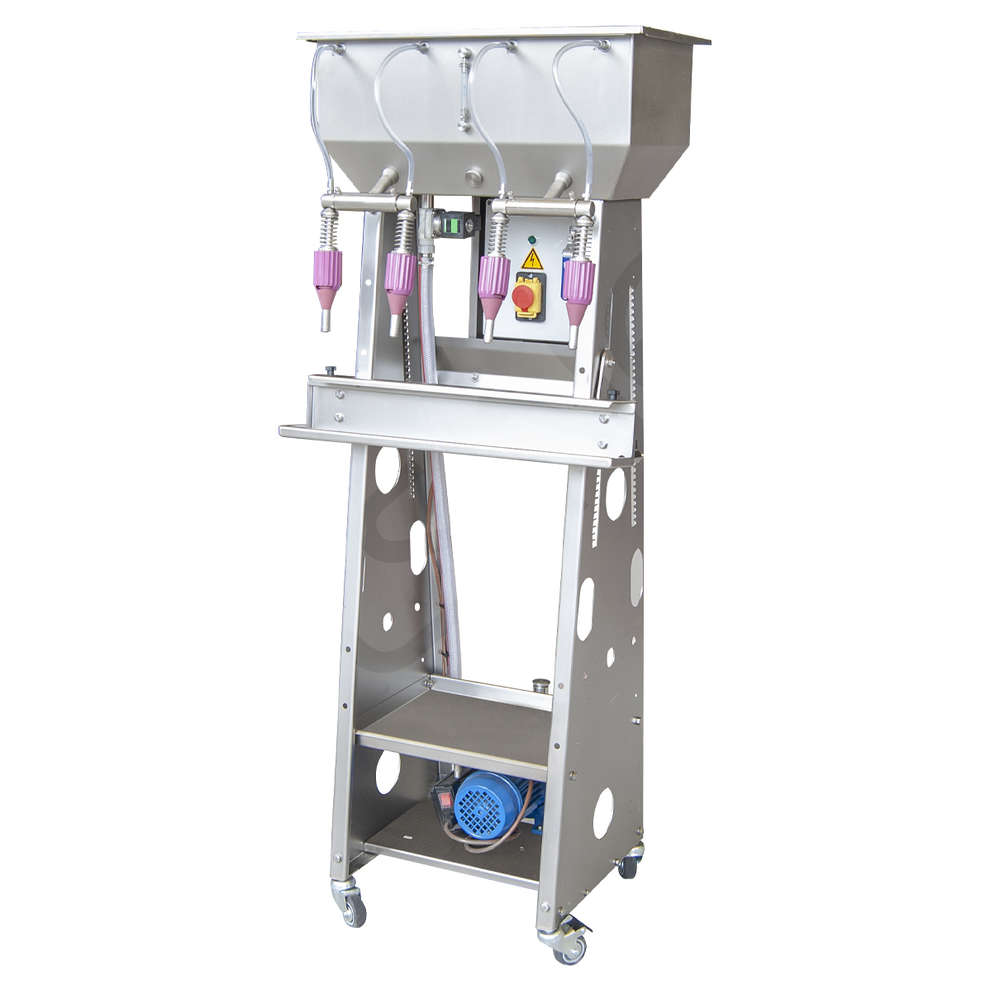 Stainless steel filling machine Cad 4 with electric float switch