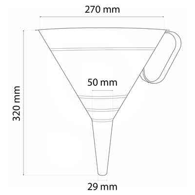 12pcs Oil Measuring Cup 260ml Glass Measuring Cylinder for Bosch