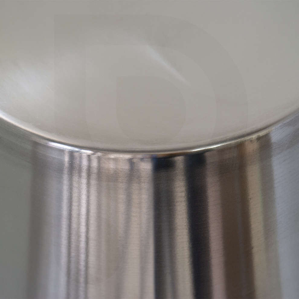 Stainless steel graded bucket 8 liters