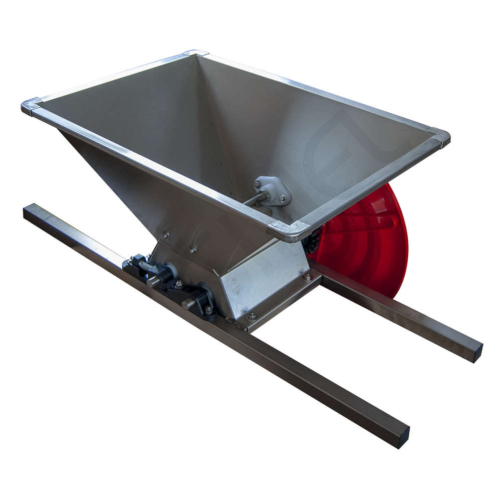 Stainless steel grape crusher type B
