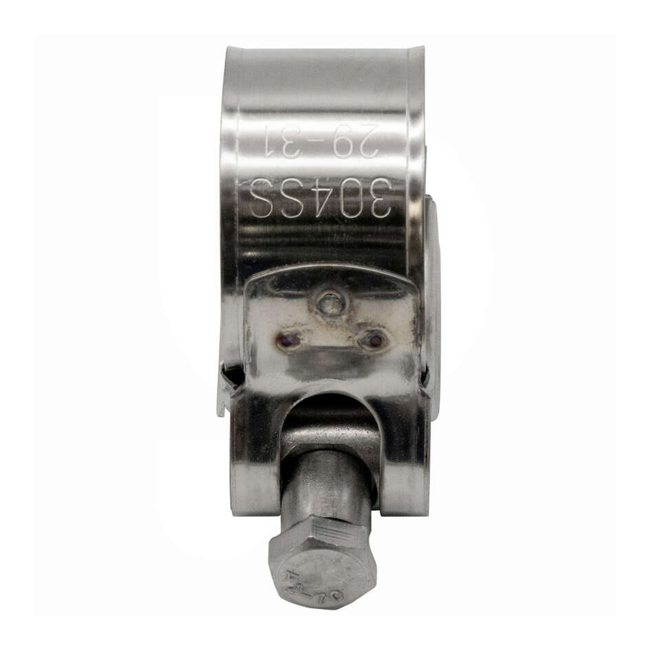 Stainless steel hose clamp Ø 29/31