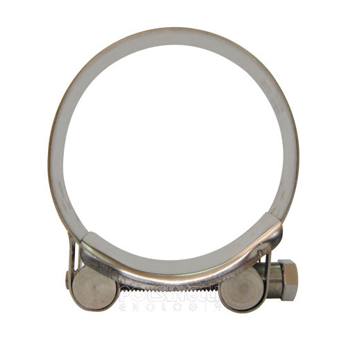Stainless steel hose clamp Ø 68/73