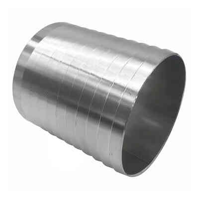 Stainless steel Hose connector Ø100 buttweld