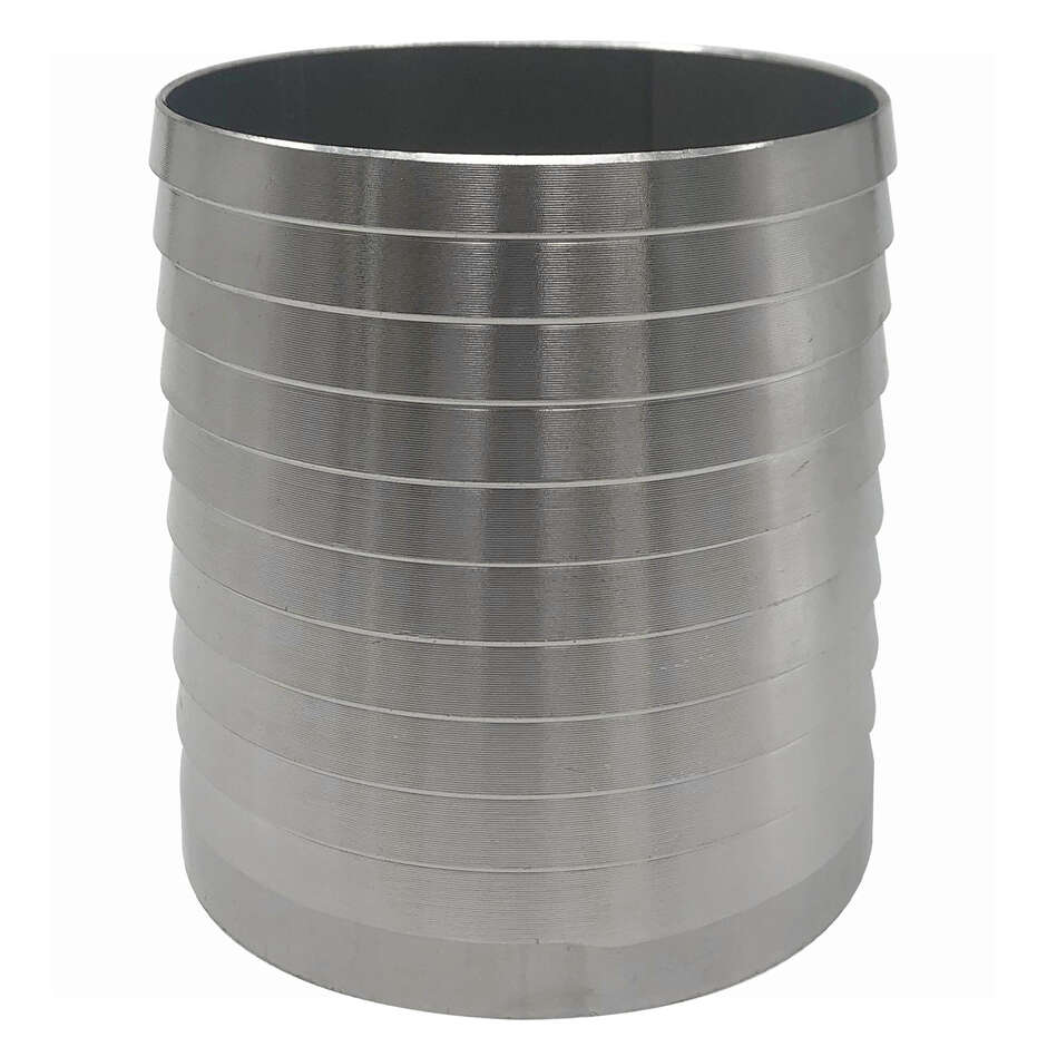Stainless steel Hose connector Ø100 buttweld