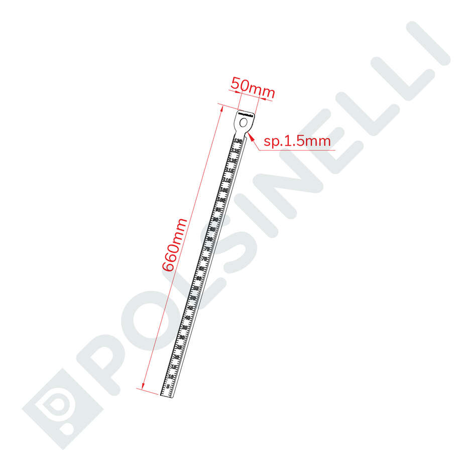 Stainless steel level indicator Birrometro 130
