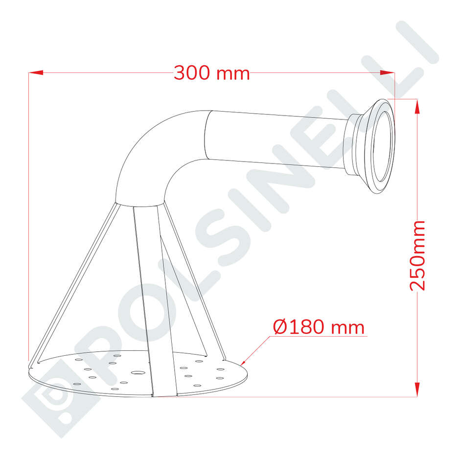 Stainless steel lid for pumping over with GA 50 connection