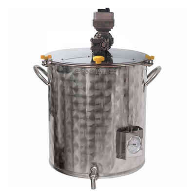 Stainless Steel Motorized Pot with Inverter - 100 L