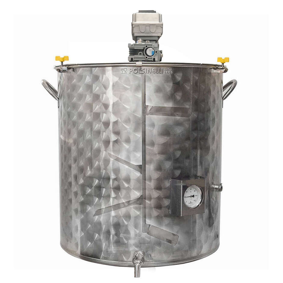 Stainless Steel Motorized Pot with Inverter - 35 L