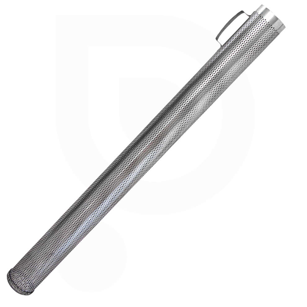 Stainless steel perforated cylinder cm ∅ 7,5 x 90h