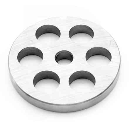Stainless steel plate for meat grinder N.12 F16
