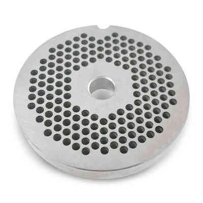 Stainless steel plate for meat grinder N.12 F3
