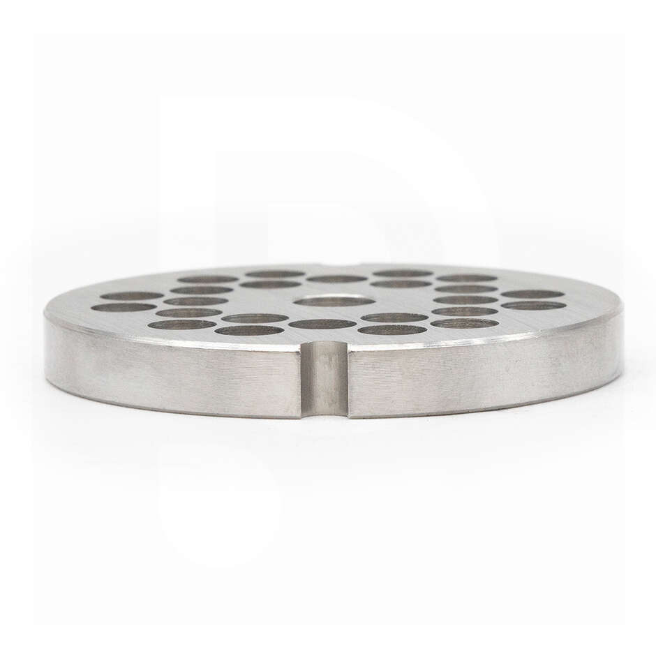 Placa de acero inoxidable para picadora de carne N.12 F8