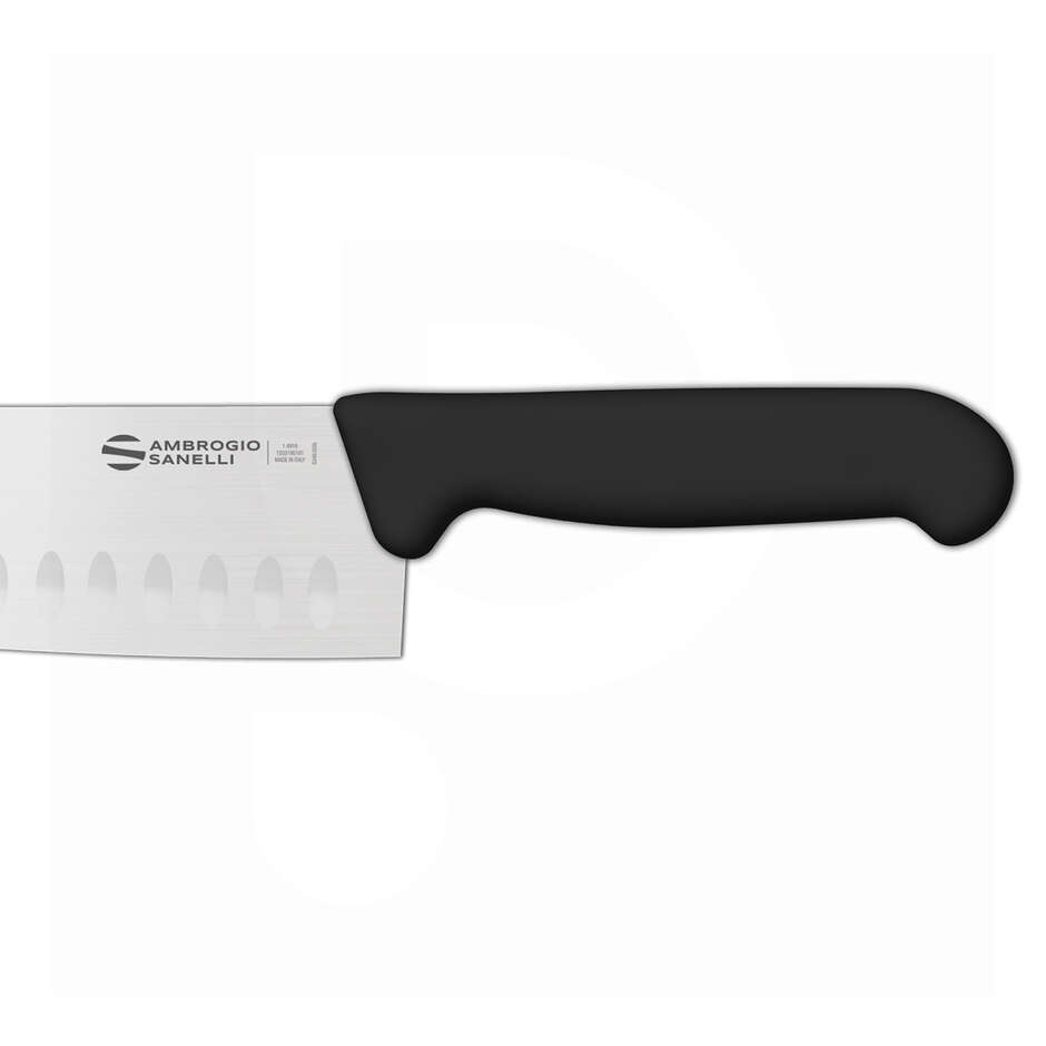 Stainless Steel Santoku Knife - 18 cm