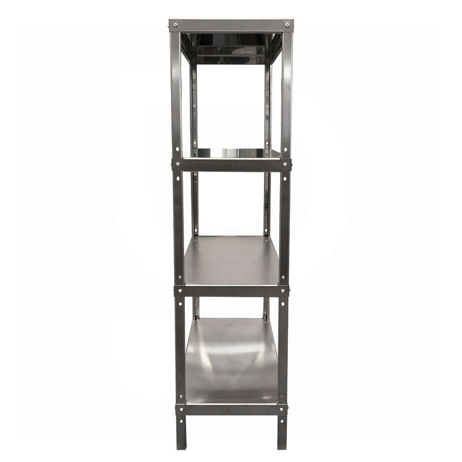 Stainless Steel Shelf 1000x400x1800 mm with 4 Shelves