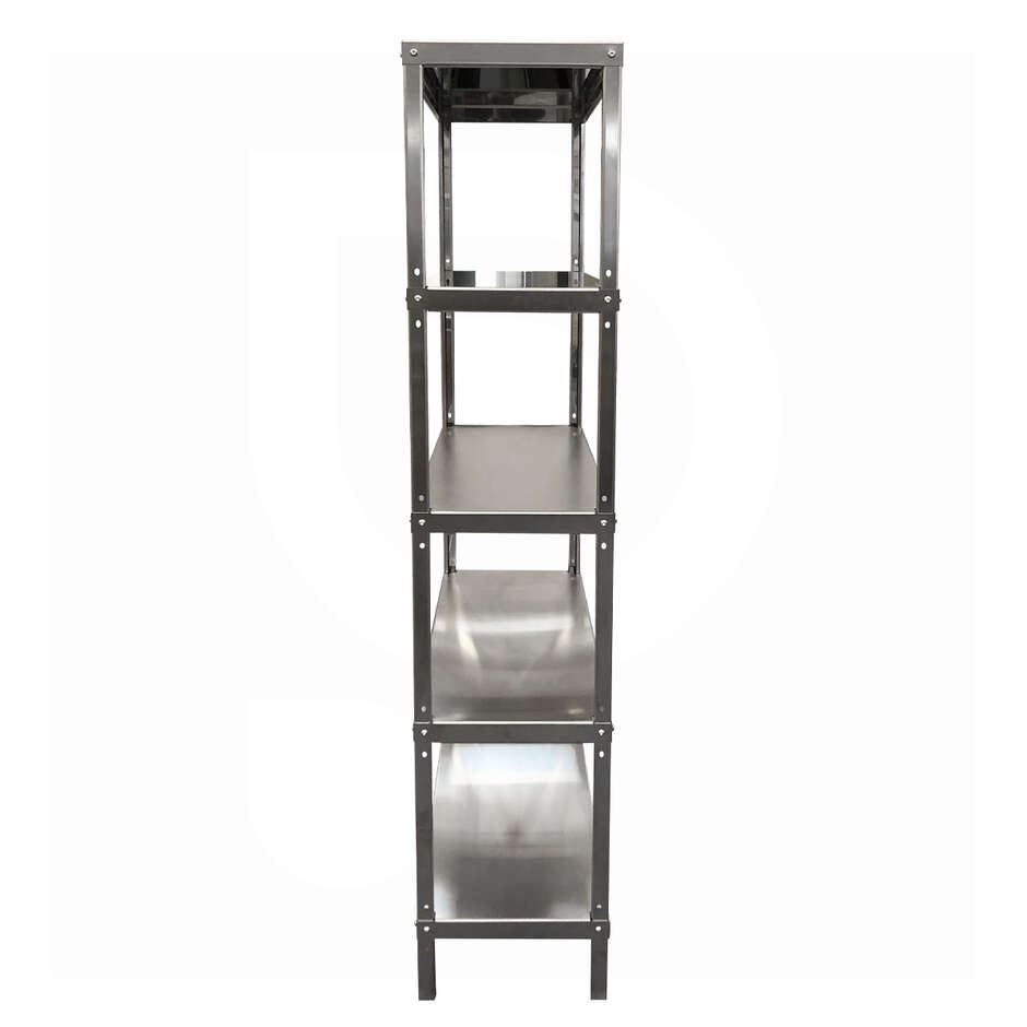 Stainless Steel Shelf 1000x400x2000 mm with 5 Shelves