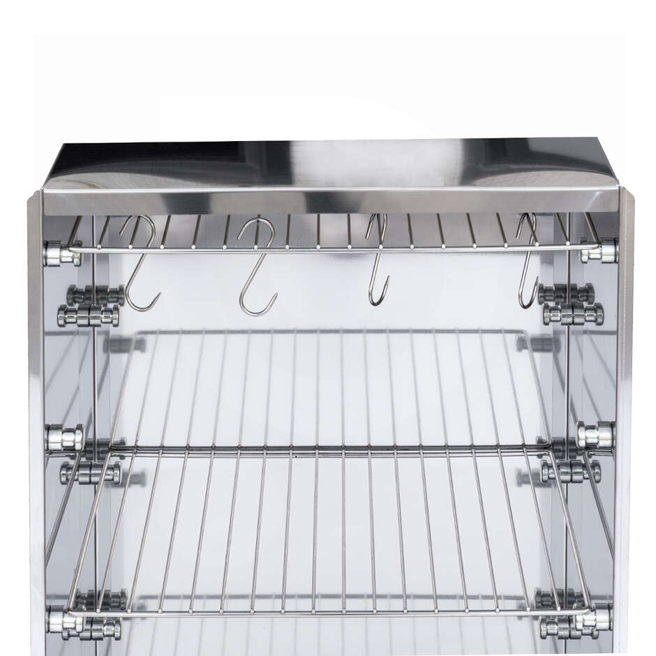 Stainless steel smoker