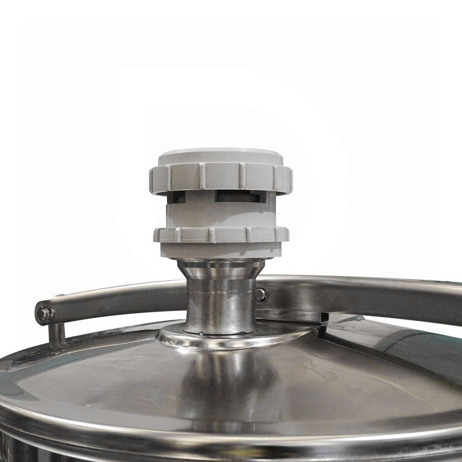 Stainless steel tank 1000 L Conical 10° Palletisable