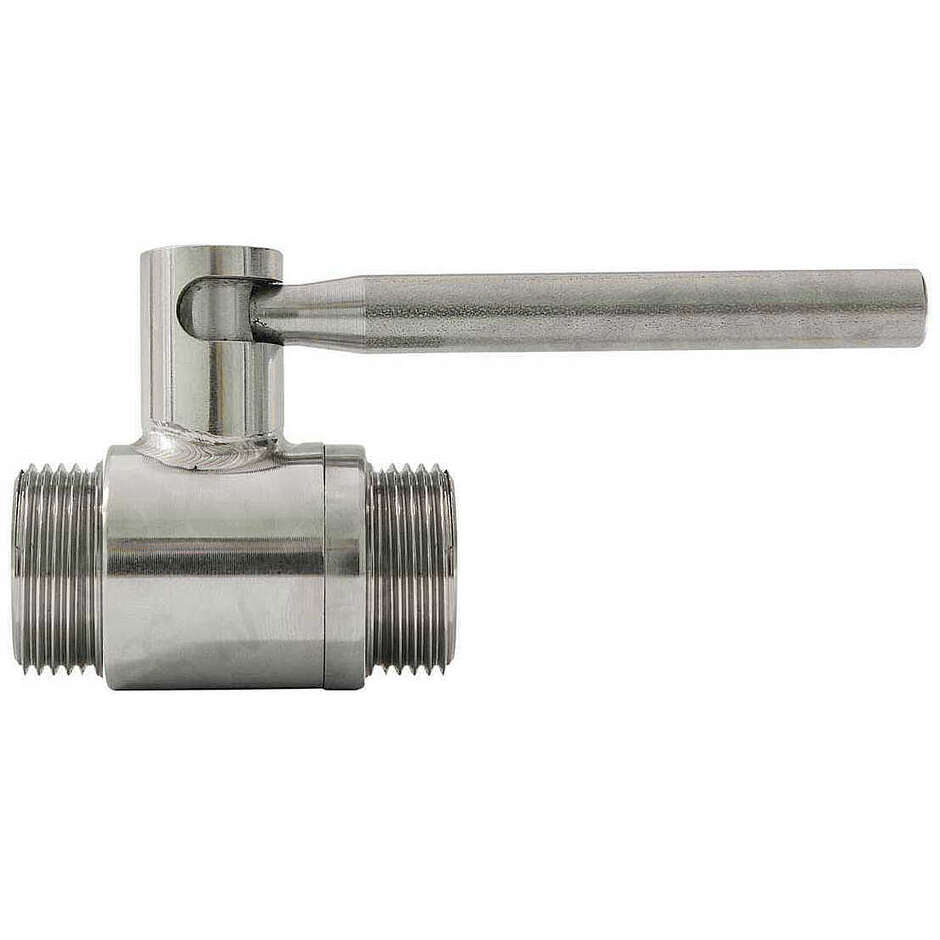 Vanne Inox  1" M x 1" M DN25