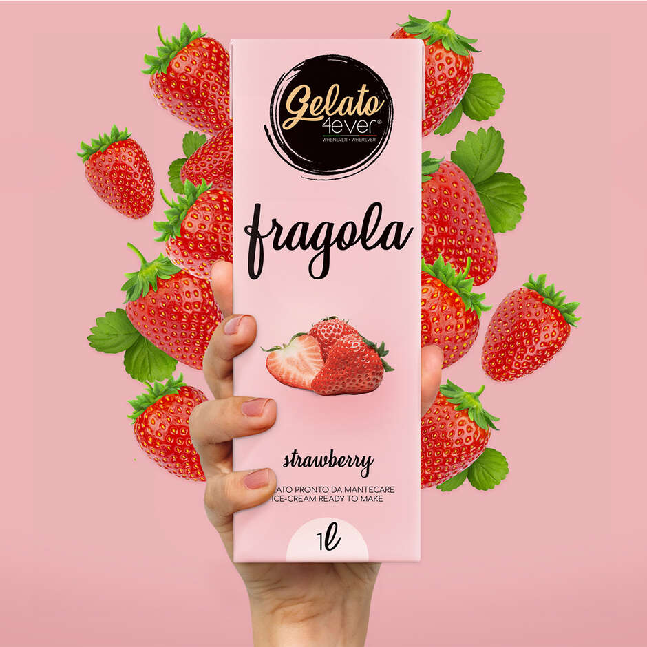 Strawberry gelato Mix 1 L