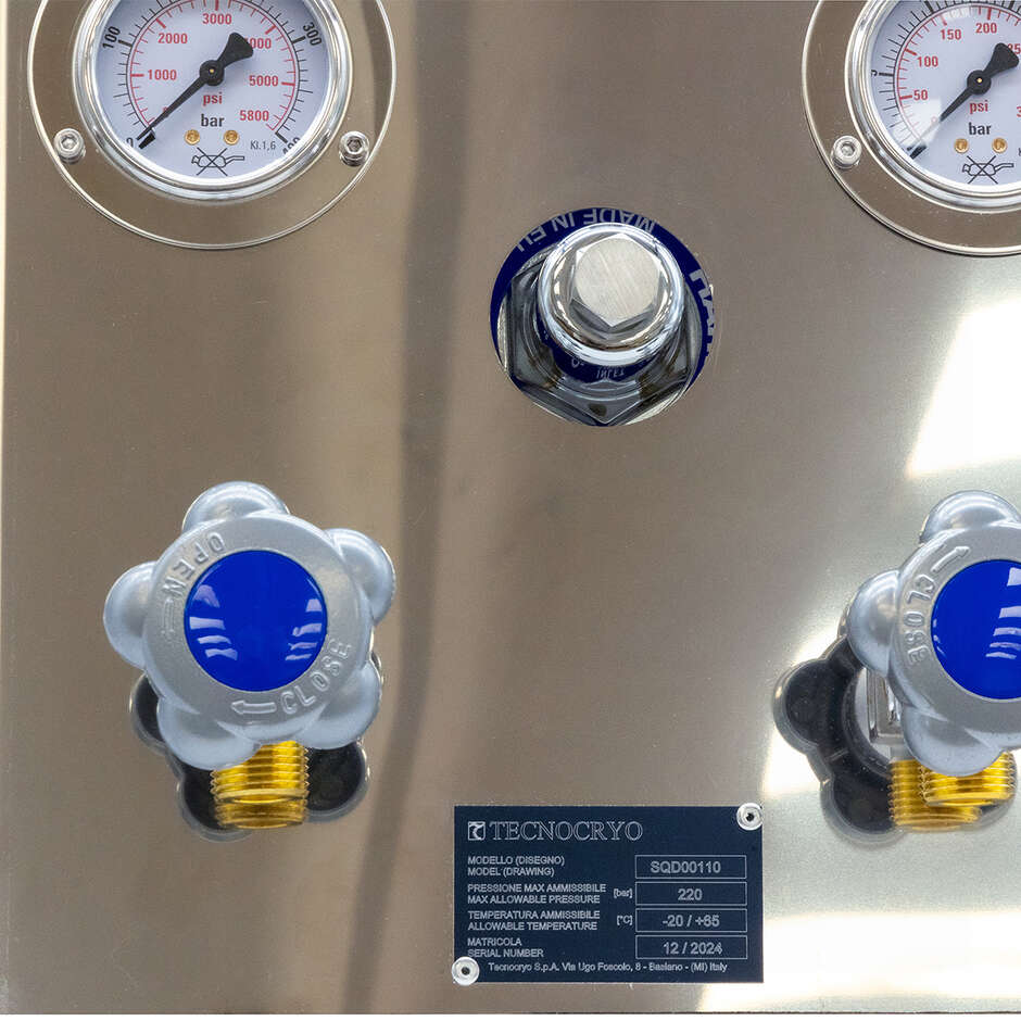 Nitrogen 6-position system with control unit