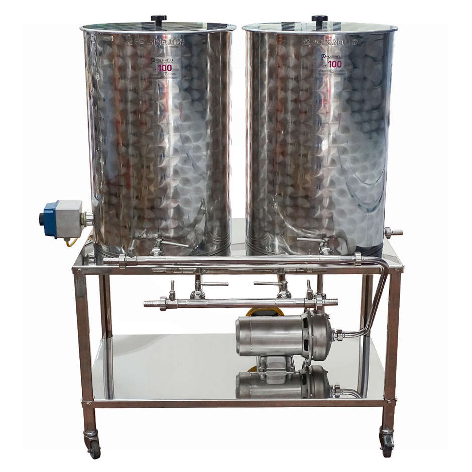 Système de lavage 100 avec résistance chauffante - 2 Réservoirs 
