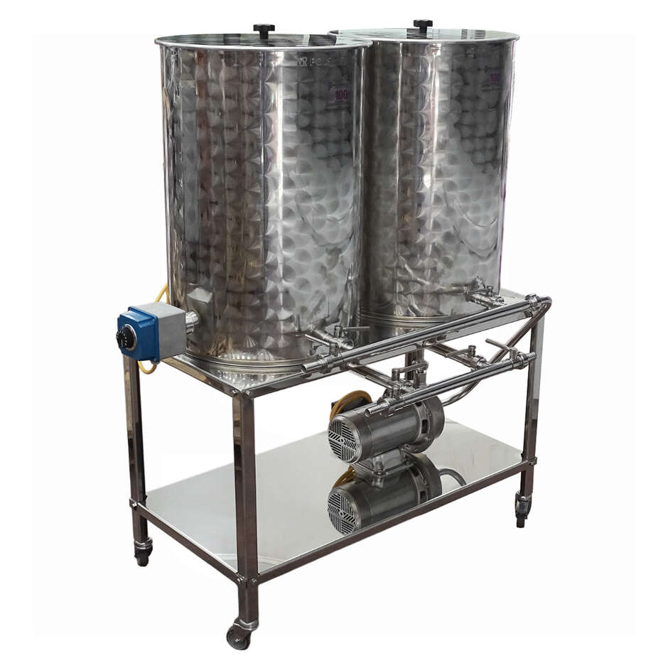Système de lavage 100 avec résistance chauffante - 2 Réservoirs 