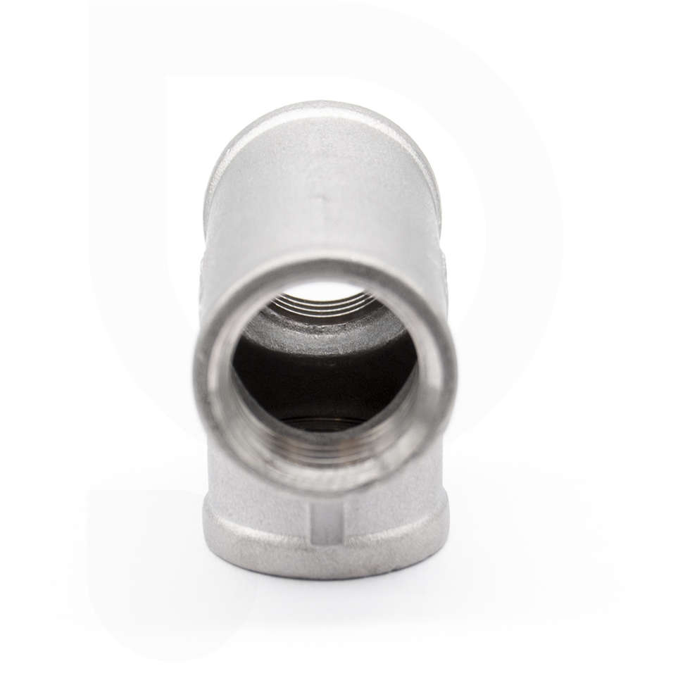 Tee 1/2" F acero inoxidable