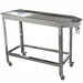 Table d'égouttage en acier inoxydable 1000X500