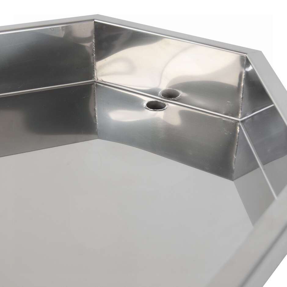 Table d'égouttage en acier inoxydable 1000X800 avec étagère 
