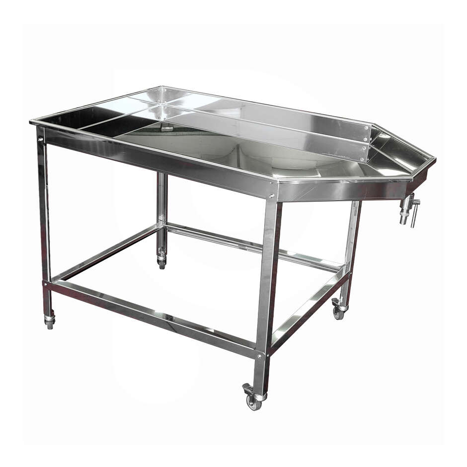Table d'égouttage en acier inoxydable 1000x800 