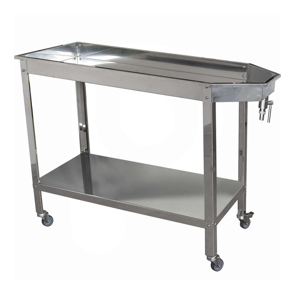 Table d'égouttage en acier inoxydable 1200X500 avec étagère 