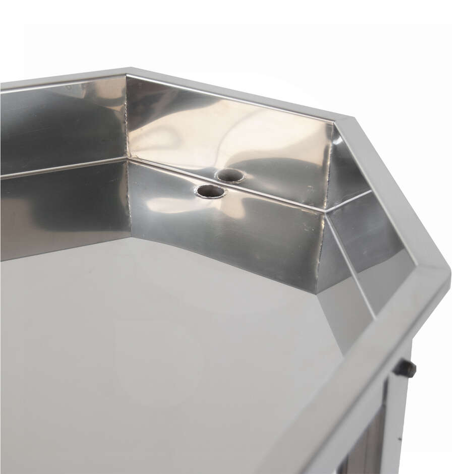 Table d'égouttage en acier inoxydable 1200X500 avec étagère 