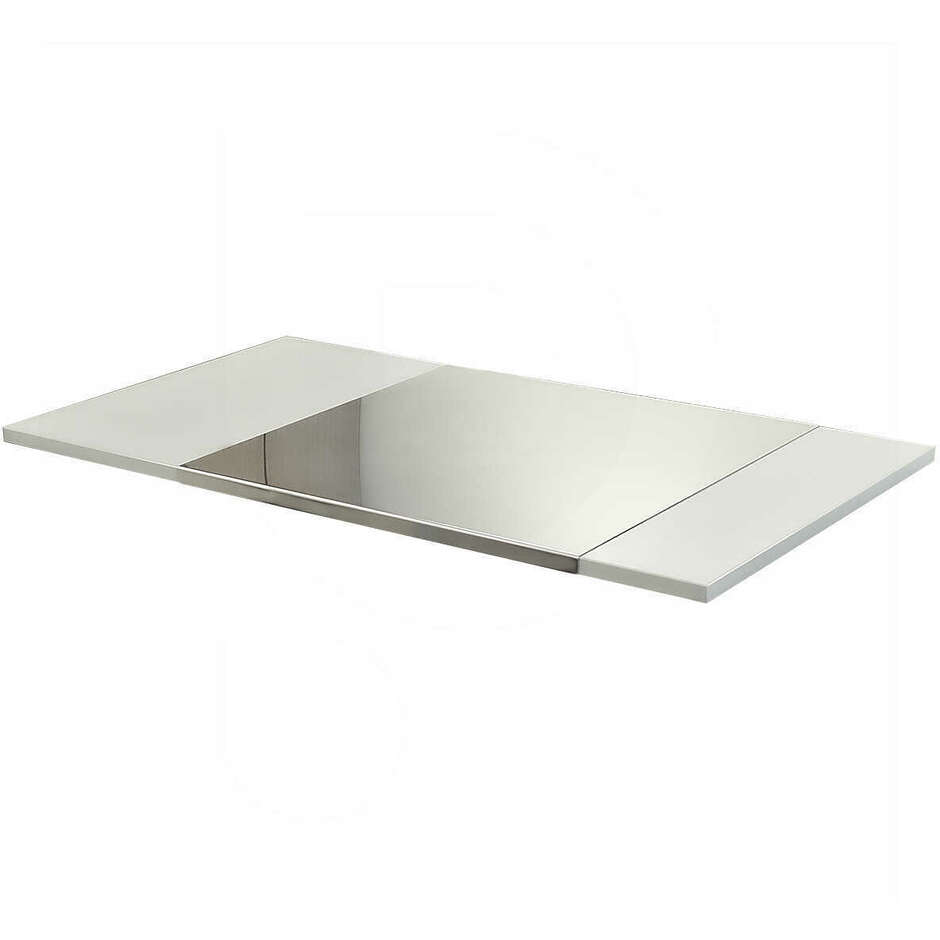 Tablero de amasar de acero inoxidable AISI 304 - 100x50 cm